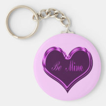 Soyez coeur de mine porte-clef