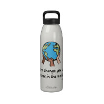 Soyez la bouteille d'eau de changement bouteilles
