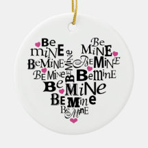 Soyez le mien ornements de noël
