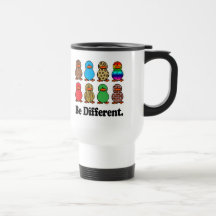 soyez les canards mignons de motif drôle différent mug