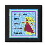 Soyez Madame lunatique joyeuse : Vivent le rêve de magnets