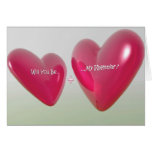 Soyez mon Valentine ? Cartes De Vœux