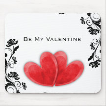 Soyez mon Valentine Mousepad Tapis De Souris
