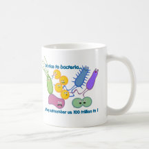 Soyez Nice aux bactéries Mug