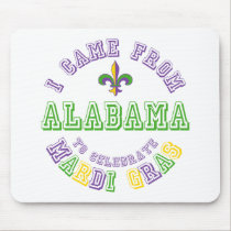 Soyez venu d'Alabama célèbrent des cadeaux de tee  tapis de souris