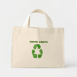 Soyez vert - réutilisation sac en toile