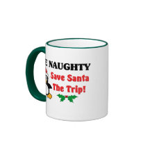 Soyez vilain ! Sauvez Père Noël le voyage ! Tasses À Café
