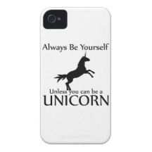 Soyez vous-même licorne coques Case-Mate iPhone 4