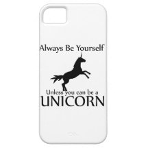 Soyez vous-même licorne étui iPhone 5