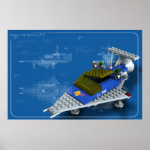 Space Transport LL 918 Posters