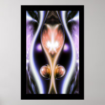 Spaceblossom Affiche