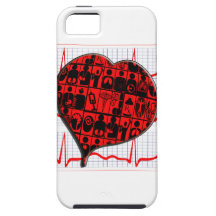 SPÉCIALITÉS MÉDICALES DU COEUR ECG DE CCU ÉTUIS iPhone 5
