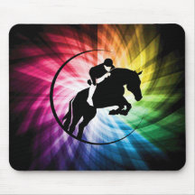 Spectre équestre tapis de souris