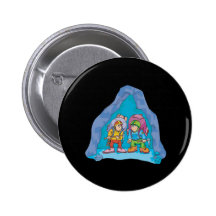 Spéléologie 8 badges avec agrafe