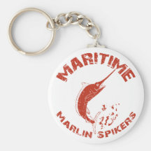 Spikers maritimes de Marlin Porte-clé
