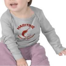 Spikers maritimes de Marlin T-shirts