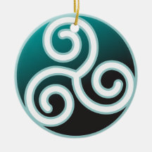 Spirale de Celtic de Triskele Ornements De Noël