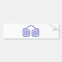 Spirales lunettes spirals eyeglasses autocollant pour voiture