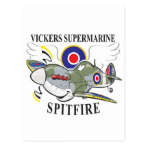 spitfire carte postale