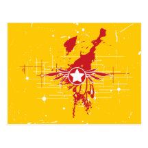 Splatterwings Carte Postale