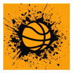 splatz de basket-ball invitations