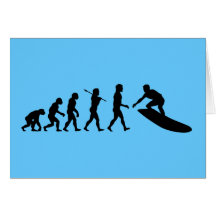 Sport surfant de surfer carte de vœux