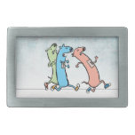 sports boucles de ceinture rectangulaires