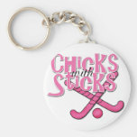 Sports de filles porte-clef