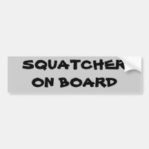 Squatcher à bord autocollants pour voiture