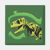 Squelette de dinosaure de T-Rex Magnets Pour Réfrigérateur