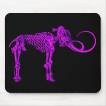 Squelette gigantesque pourpre frais tapis de souris