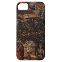 squelettes et pierres tombales coque Case-Mate iPhone 5