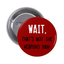 SSSG Weapons Van Button Badges Avec Agrafe