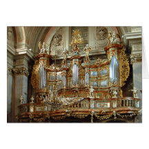 St Anne, Varsovie, Pologne Carte De Vœux