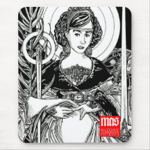 St Catherine de l'Alexandrie Mousepad Tapis De Souris