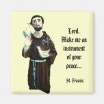 St Francis d'Assisi Aimants