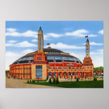 St Louis Missouri l'arène Affiche