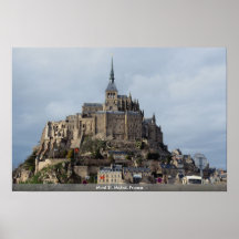 St Michel, France de Mont Posters