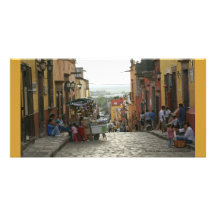 St San Miguel de Allende Mexique d'Umaran Cartes De Vœux Avec Photo