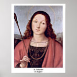 St SebastiAn par Raffael Affiches