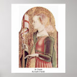 St Ursula par Carlo Crivelli Posters