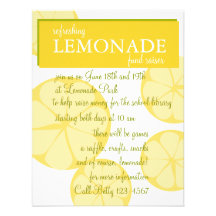 Stand de limonade faire-parts
