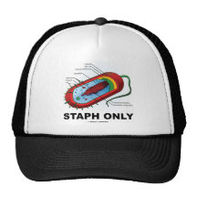 Staphylocoque seulement (humour de médecine de san casquette