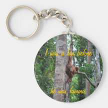 Star de cinéma de jungle porte-clefs