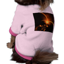 Stars Shining Digital Print Art Pet Tee Shirt