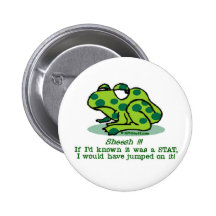 Stat Froggie Badges Avec Agrafe