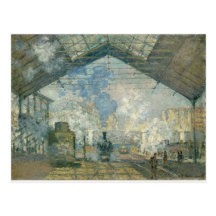 Station de Saint-Lazare (1877) Carte Postale
