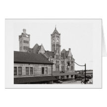 Station des syndicats carte de vœux