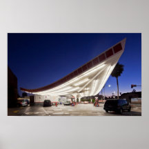 Station service de Googie Affiche
