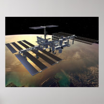 Station Spatiale Internationale Posters